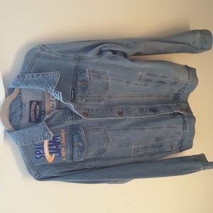 MEMBERS ONLY LOONEY TUNES DENIUM JACKET SIZE M